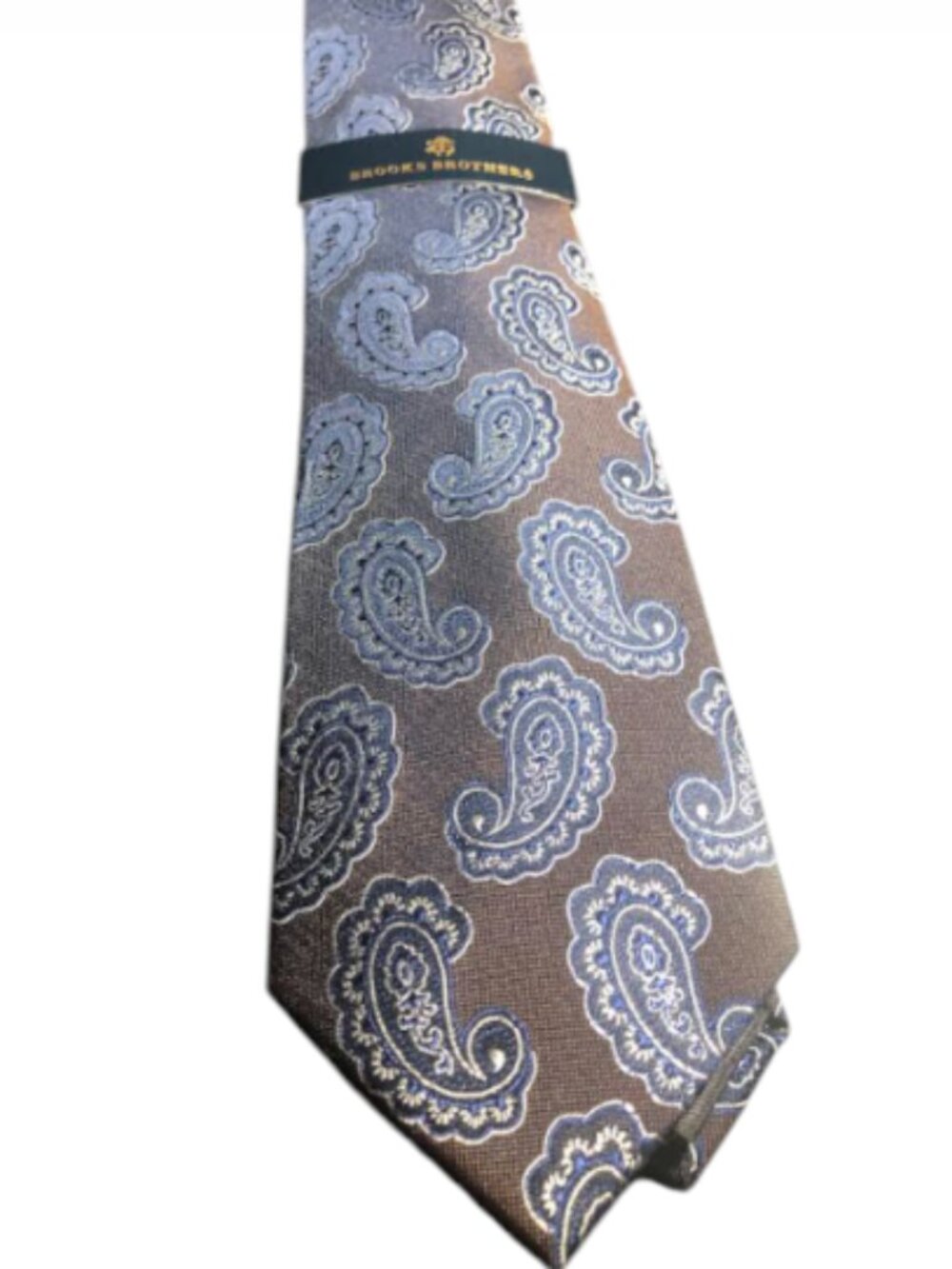 Brooks Brothers Pine Paisley Silk Tie NWT